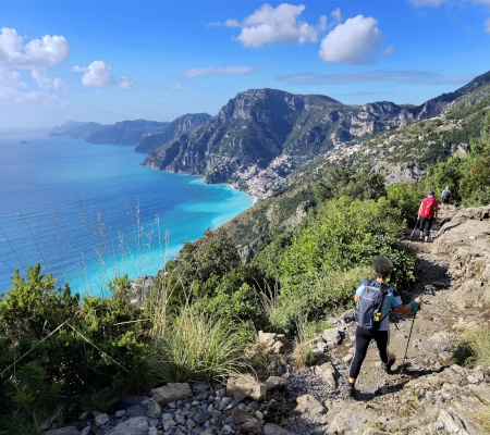 amalfi coast trekking