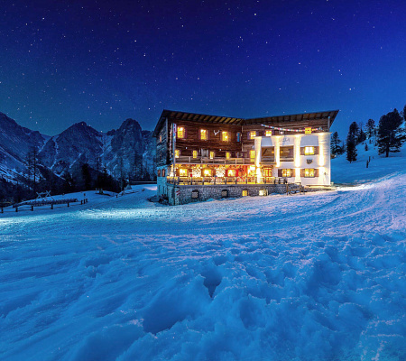 Trekking invernale con una notte in rifugio