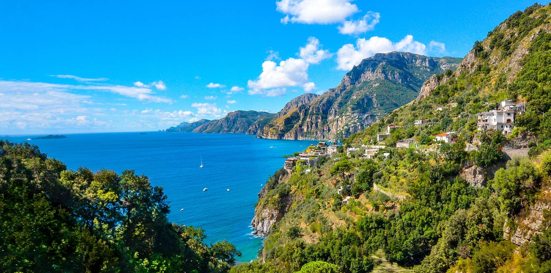 The Green and the Blue of the Amalfi Coast
