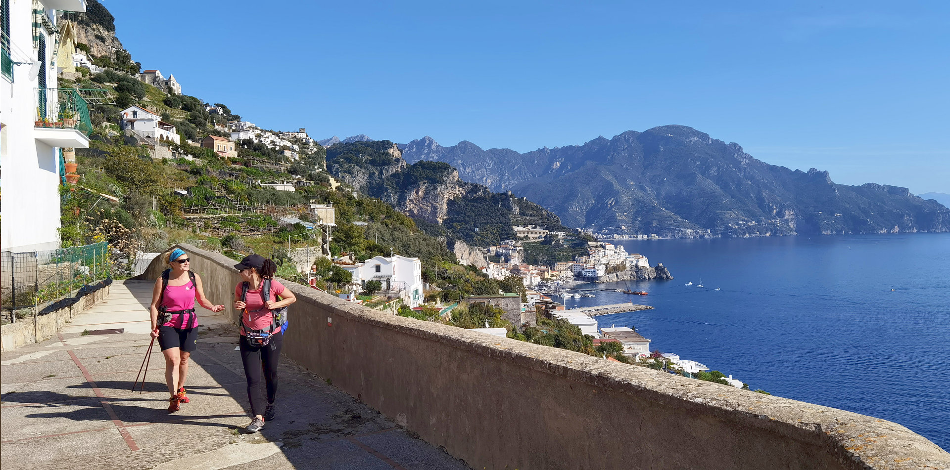 Hiking the Amalfi Coast, enjoy it!