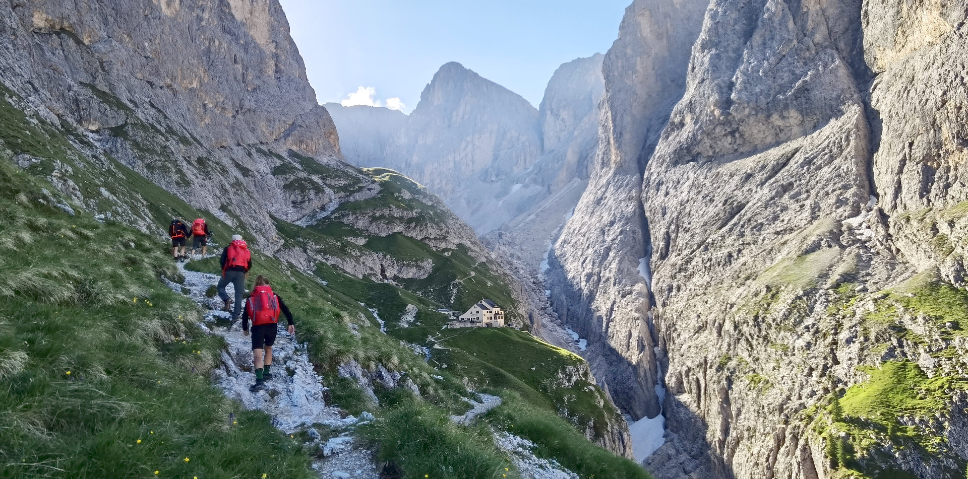 Moving forward to the Dolomites