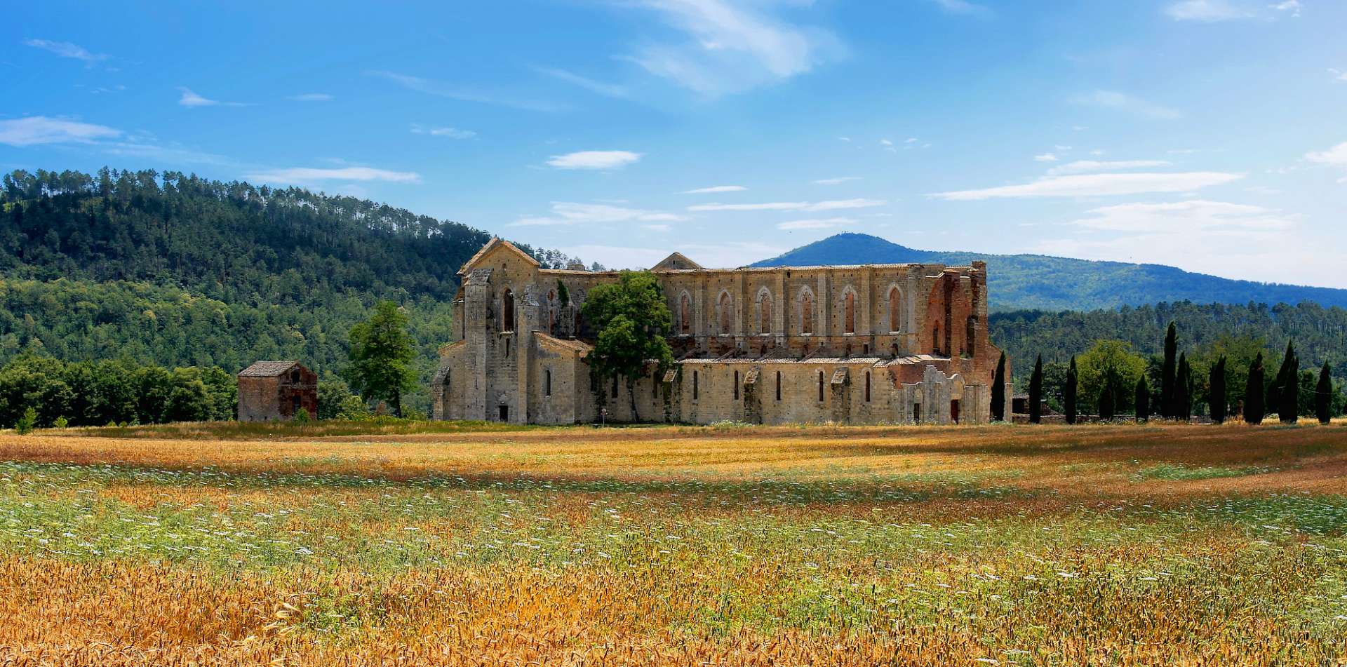 NOt only hiking but ancient Romanc churches