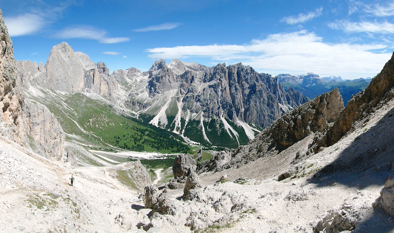 catinaccio wonderful hiking tour